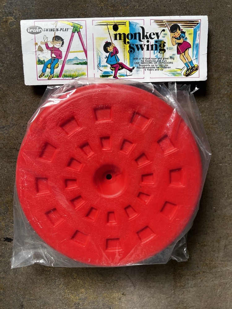 Vintage Irwin Swing – n – Play deluxe Monkey Swing • NOS
