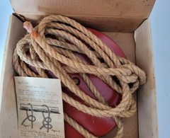Vintage KiddyKook Steel Swing Plus 15 FT Rope