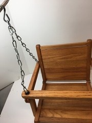 Wooden Baby Hanging Swing Seat Gym-Dandy GLIDER – RIDER 1970 Collector’s Item.