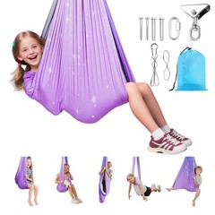 Uimoso Double-Layer Sensory Hammock Swing with 300lbs Weight Capacity