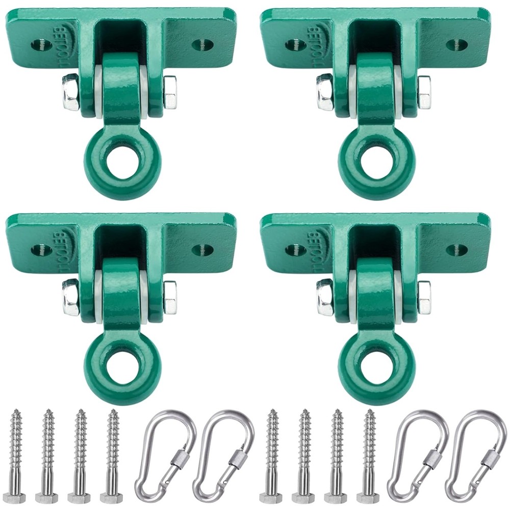 Heavy Duty Swing Hanger Set Pack of 4 – Green