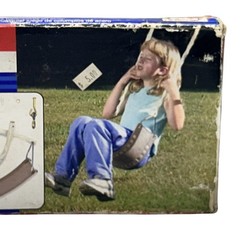 Vintage 1980’s Flexible Flier Children’s Swing Seat in Box Model # 03122