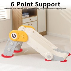 Kids Folding Slide is Suitable for 1-3 Year Old Children in Indoor and Outdoo…