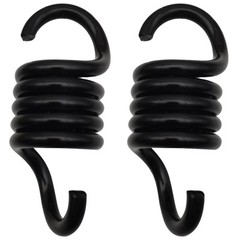 Porch Swing Springs Hammoch Springs – 1500Lbs Black Heavy Duty Suspension Spr…