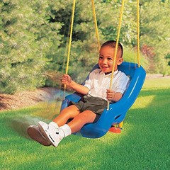 LITTLE TIKES 2-IN-1 SNUG & SECURE SWING – BLUE