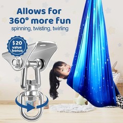 Double Layer Sensory Swing – Cuddle Therapy for Kids & Adults, 300lbs Capacity