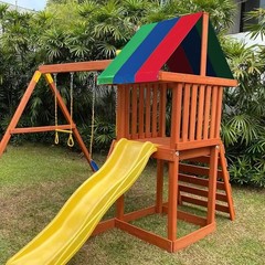 Playset Canopy Replacement Outdoor Swing Set Cover 210D Oxford Shade | 210D O…