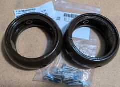 Miracle Playground Equipment Parts Brown 3 1/2″ Clam Rings 983856DBW 4pcs – NEW