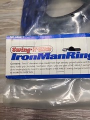 Swing-N-Slide Iron Man Rings Playground Accessory USA Made.