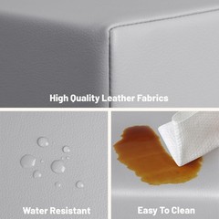 4-Piece PU Leather Baby Foam Climbing Blocks for Toddlers – Soft Play Climbin…