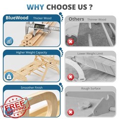 BlueWood 10-in-1 Natural Rustic