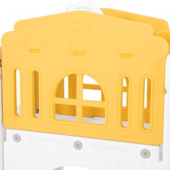 9 in 1 Kids Double Slides Toddler Playground Climb Playset Indoor Outdoor