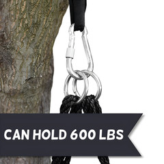 Large 40″ Spider Web Tree Net Swing 100% Safe Nylon Rope Max 600 LBs EZ Setup