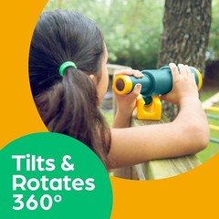 Kids’ Pirate Telescope – Fun Green Attachment for Treehouse, Playset & Swing Set