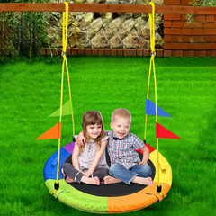 GVDV 40″ Saucer Swing 750LB Waterproof (Multicolor, FREESHIP)