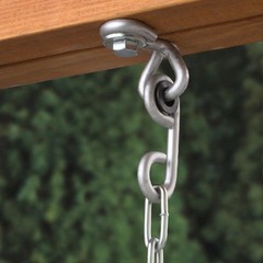 2-pieces PlayStar Steel Swing Hanger Mounts with 210 lb. Weight Rating per Pair