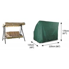 Weatherproof Outdoor Swing Seat Cover 86″ L X 49″ W X 67″ H