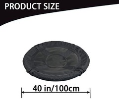 40-Inch Tree Swing Replacement Fabric，Saucer Swing Replacement Cover，Round Sa…