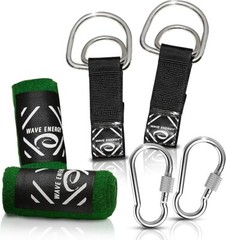 Wave Energy Swing Hanging Kit and Tree Savers Package 6ft
