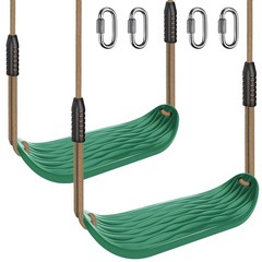 Heavy Duty Swing Seats for Kids & Adults, Non‑Slip Flat Plastic Tree Swing Se…