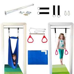 NEW DreamGym Doorway Kit: Red Combo and Blue Therapy Sensory Swing