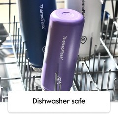 ThermoFlask 24 oz Stainless Steel Insulated Water Bottles 2-Pack, Leakproof, …