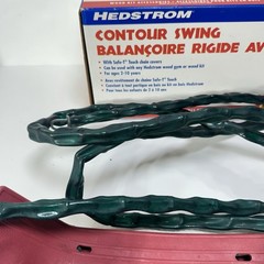 Hedstrom Red Plastic Contour Sling Replacement Swing Green Plastic Chain Covers