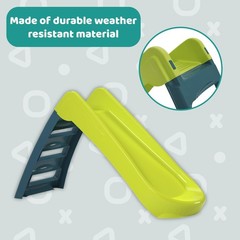 Fun N Fold Slide for Kids – Indoor or Outdoor Playset with Wide Steps and Smo…