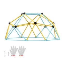6FT Climbing Dome Geometric Dome Climber Jungle Gym for Kids 3-9 Years