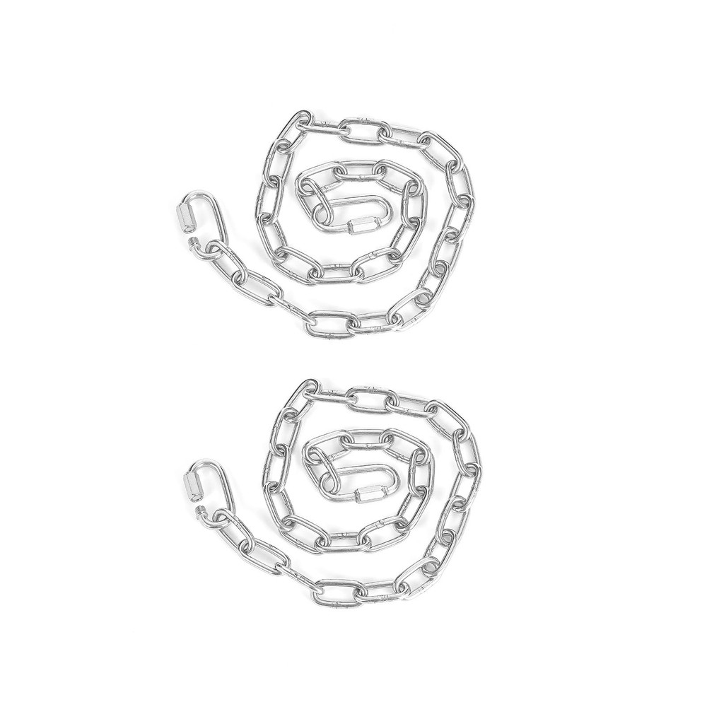 2 Pack Heavy Duty Extension Chain with 4 Quick Links for Hammocks, Porch Swin…