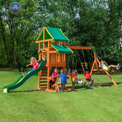 Tucson Cedar Wooden Swing Set