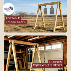 EZ Frame Wooden Swing Accessories, A-Frame Bracket for Swing Set Swing Beam, Swi