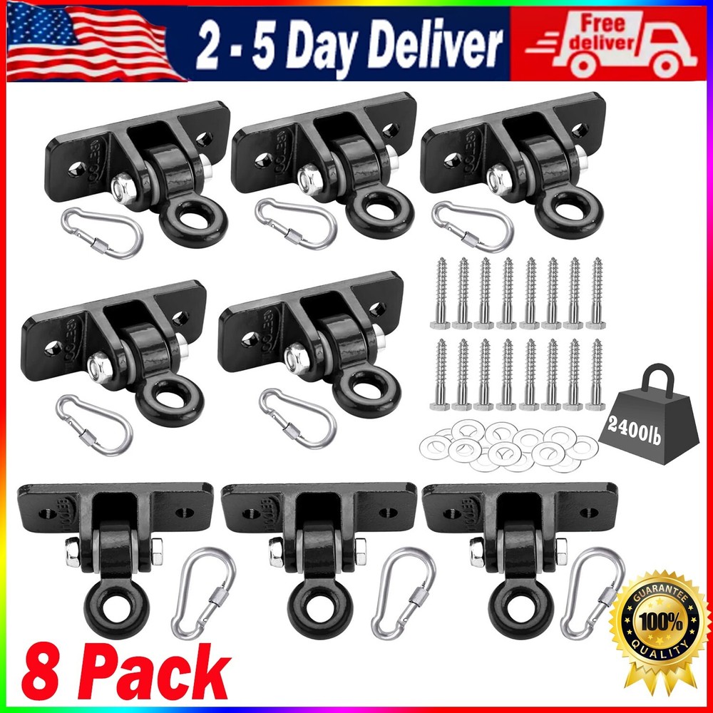 Swing Hangers Swing Set Hardware Playground Porch Yoga Seat Trapeze Wooden Sets