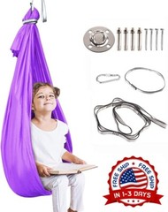 Asiento de columpio para niños, silla colgante para hamaca interior y exterior..