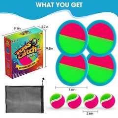 Toss and Catch Ball Set Boys Toys Outdoor Toys Yard Games Outside Games Beach…