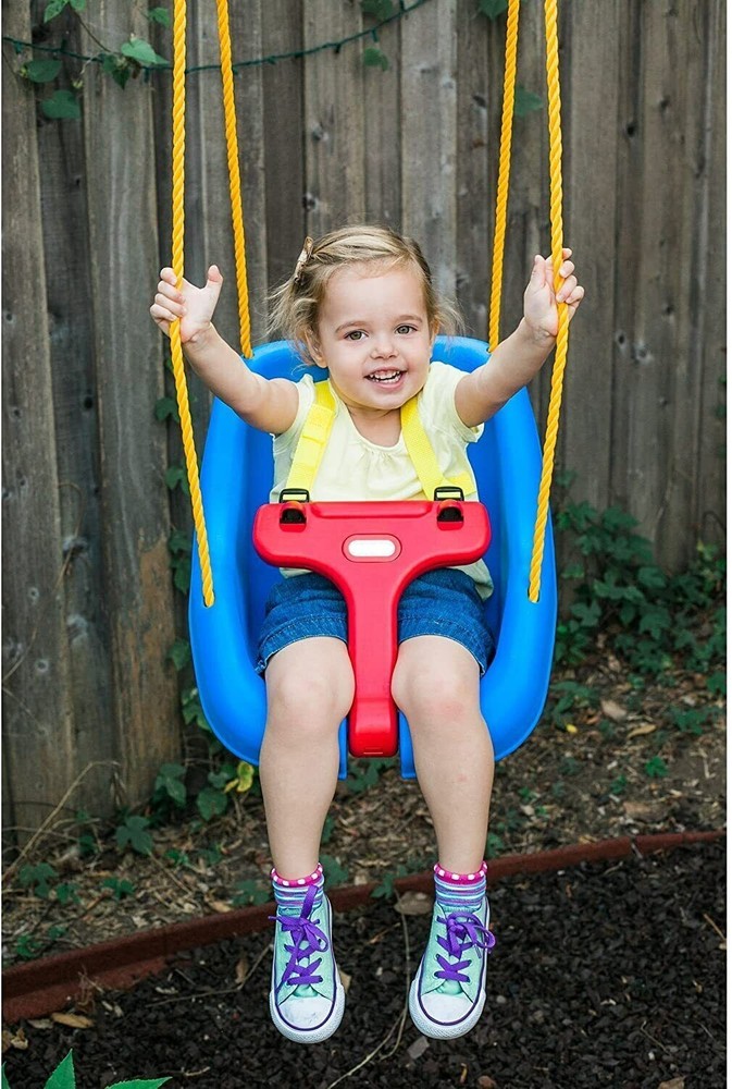 Swing Seat Hanging Chair Outdoor Baby Toddler Kids Child Tree Play Children Boys