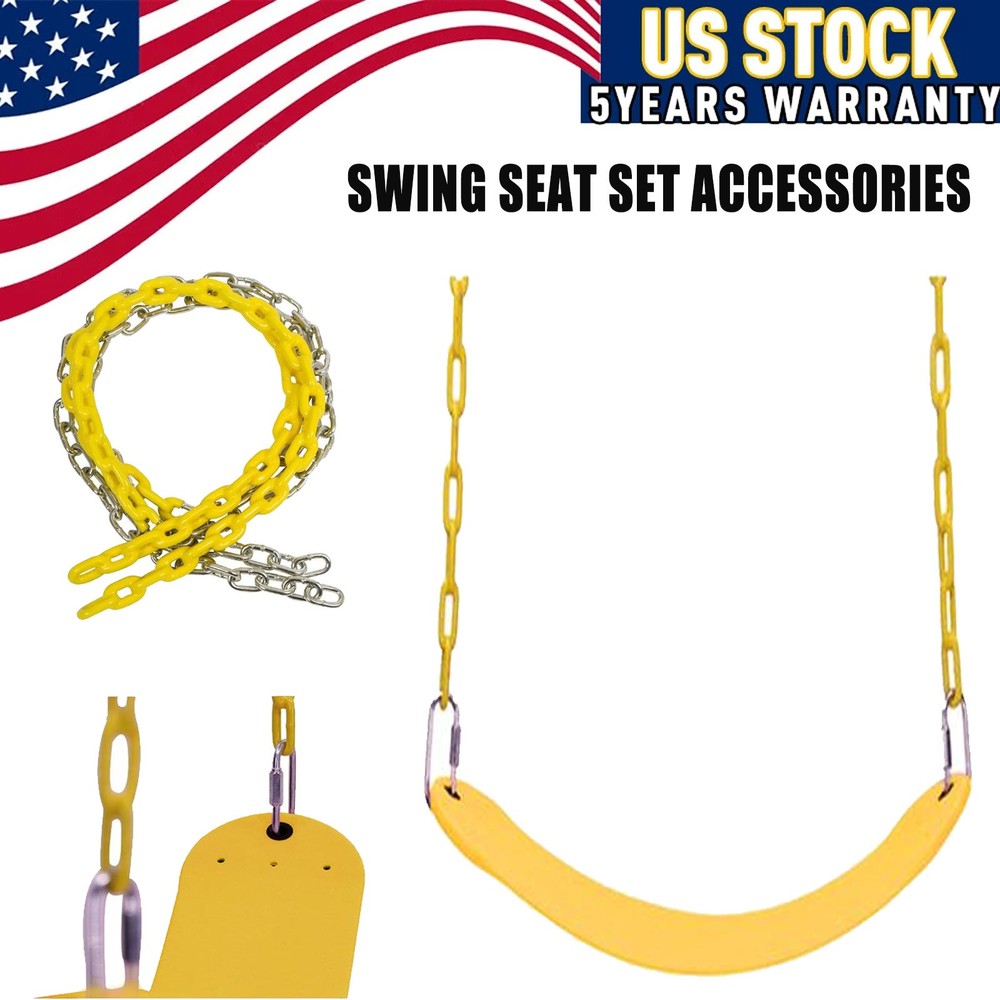 Swing Seat Swing Set Accessories Replacement Swing for Trees Outdoor Swing USA