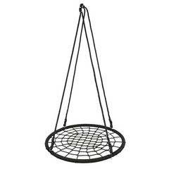 40″ Tree Swing Net Platform Adjustable PE Rope Children Backyard 600lbs Capacity