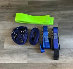 NEW Ninja Warrior Obstacle Course for Kids, Quick Buckles Multiple obstacles, up