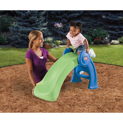 Little Tikes Junior Play Slide Green/Blue, 5 ft or less
