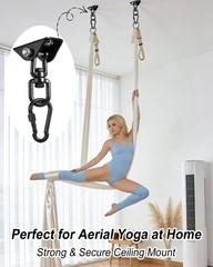 Porch Swing Hanging Kit Heavy Duty 1000lbs Stainless Steel, Easy to Install S…