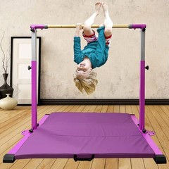 Gymnastics Kip Bar for Home Indoor Training,Horizontal Bar for Kids Girls Jun…