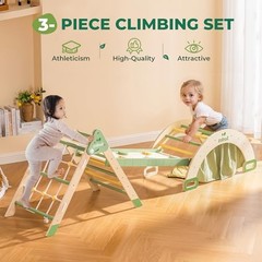 Montessori Pikler Triangle ROBUD 7in1 Foldable Climber