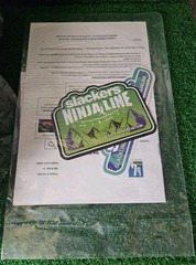 **NEW**Ninja Net “Slackers” Kids Extreme Outdoor Climbing Obstacle