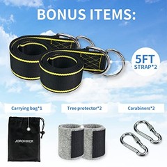 Tree Swing Hanging Straps Kit – Holds 1800 lbs (SGS Certified), 5ftx2 5FTx2