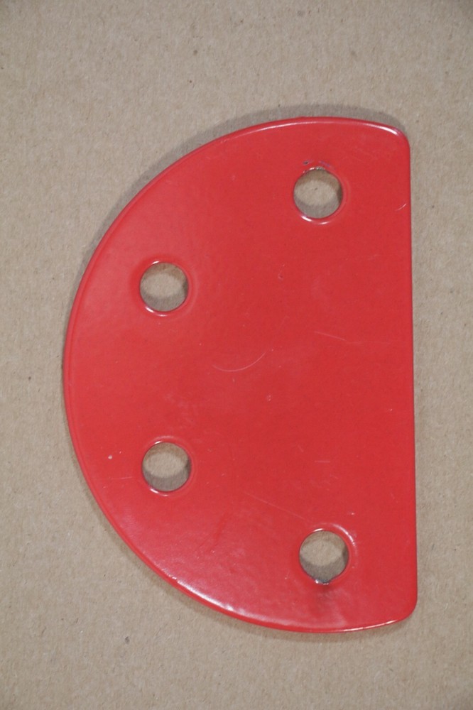 1x Space Dome Climber Replacement Red 4 Hole bracket – 4″ Half round