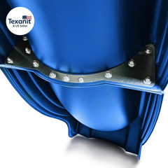 Ws 5032 Olympus Wave Slide 2Piece Plastic Slide for 5′ Decks, Blue