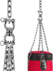 Silent Bearing Heavy-Duty Swing Swivel, 360° Rotation, 1200LB Capacity – 2 Pack
