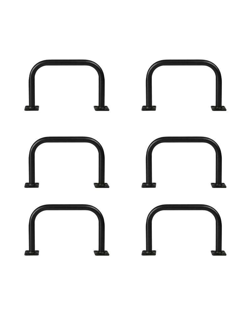 12×8 Outdoor Indoor Monkey Bars for Backyard- Set of 6, Black U Shaped Metal …