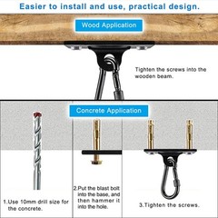 Heavy Bag Hangers Brackets Punching Bag Hangers Heavy Bag Ceiling Mount with …